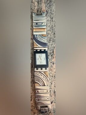 Swatch Watch SUBN107G ETHNO JOURNEY, used cond. Needs Battery. Set of 2